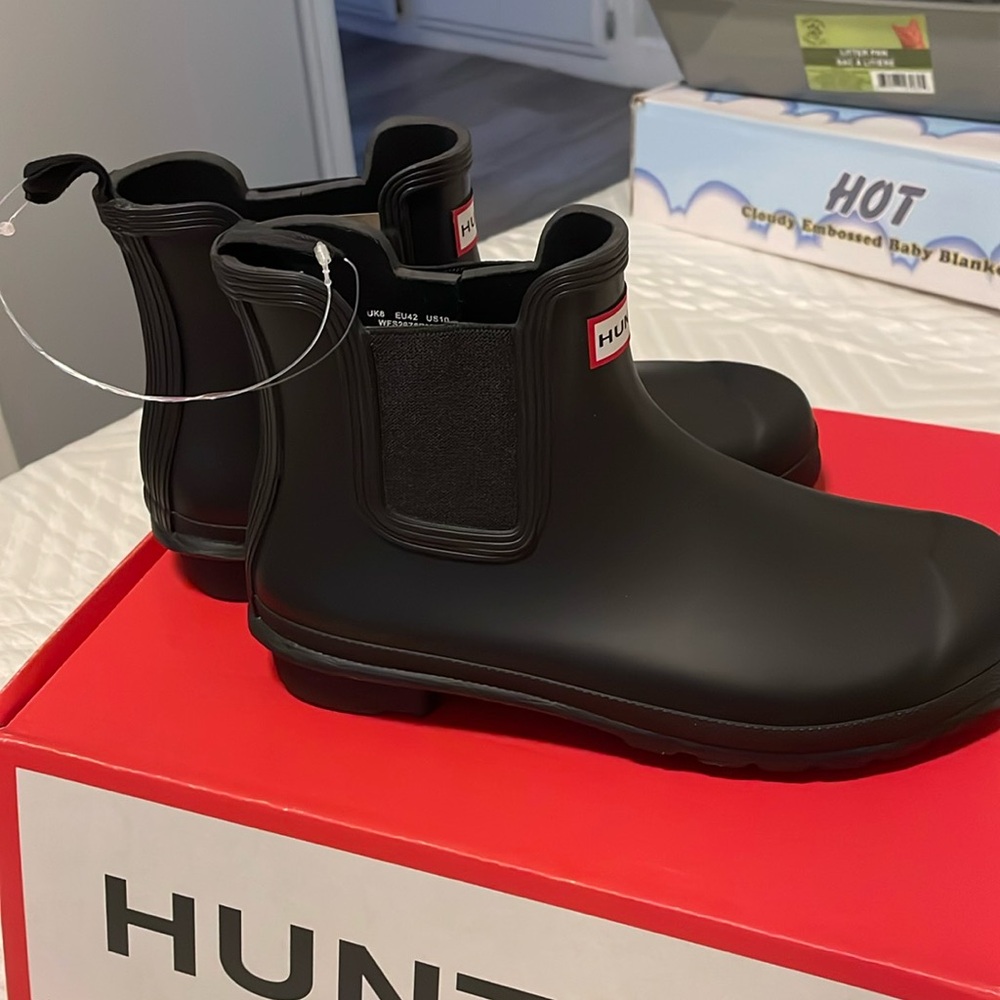 New hunter boots